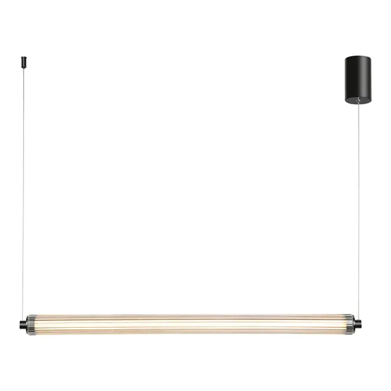 SL6224.433.01 Светильник подвесной ST-Luce Черный/Прозрачный LED 1*30W 3000K BAMBOO