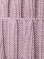 Шапка детская зимняя вязаная с помпоном