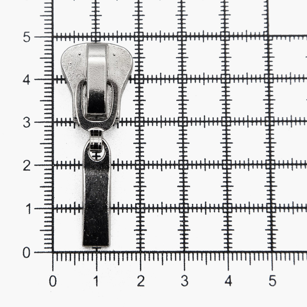 D-5486 Слайдер A/L для молнии трактор Т8 упак(1шт) Hobby&Pro (никель; 10702070/300922/3329229, КИТАЙ