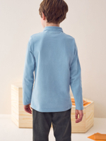 Поло с длинным рукавом для мальчика Next 726-441, 2 шт., Светло-синий