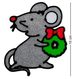 XM-242 Комплект наклеек для окна «Мышонок» 4 шт.