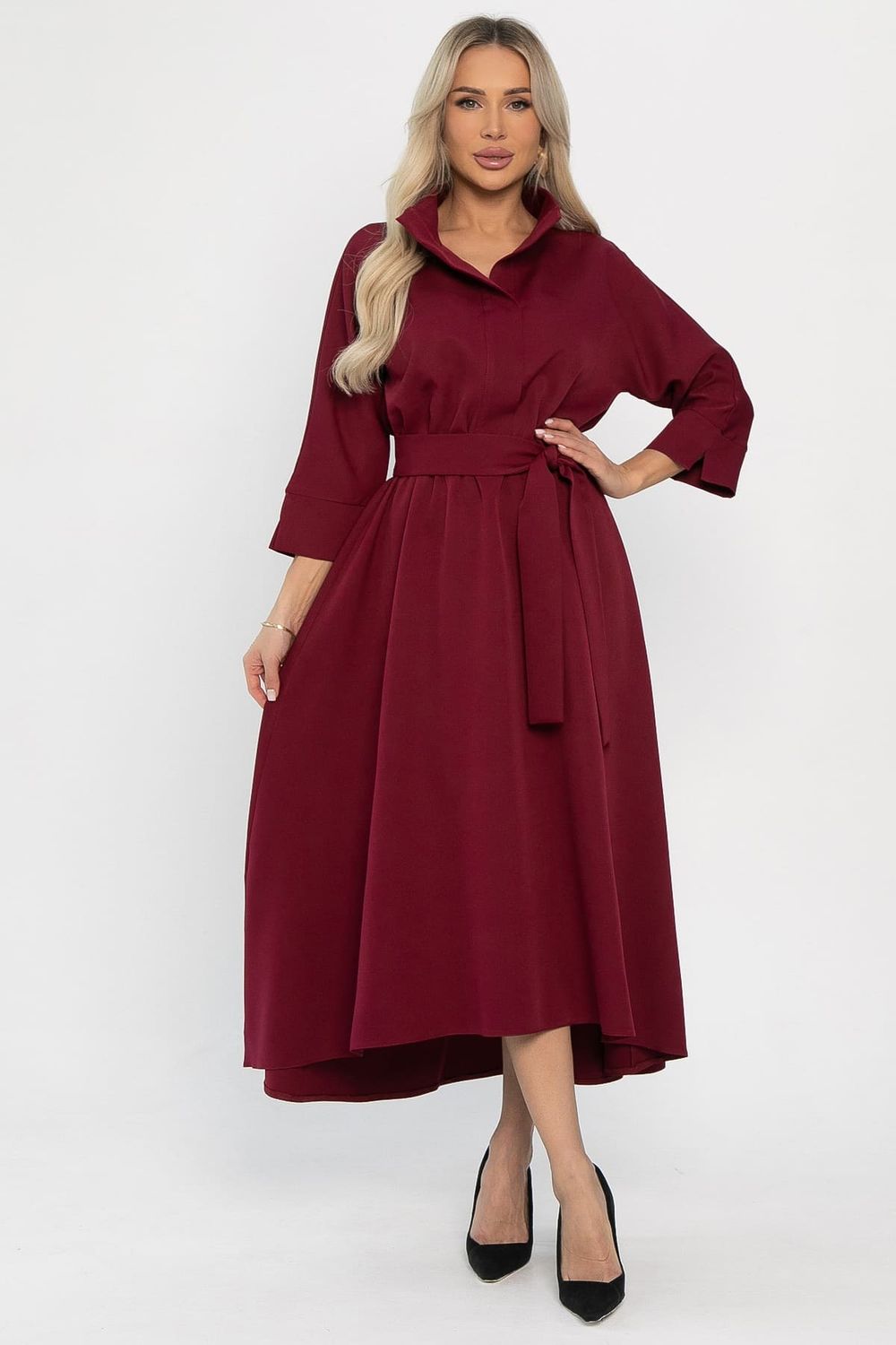 Платье Лорита (бордовое) П14299-16М LT Collection