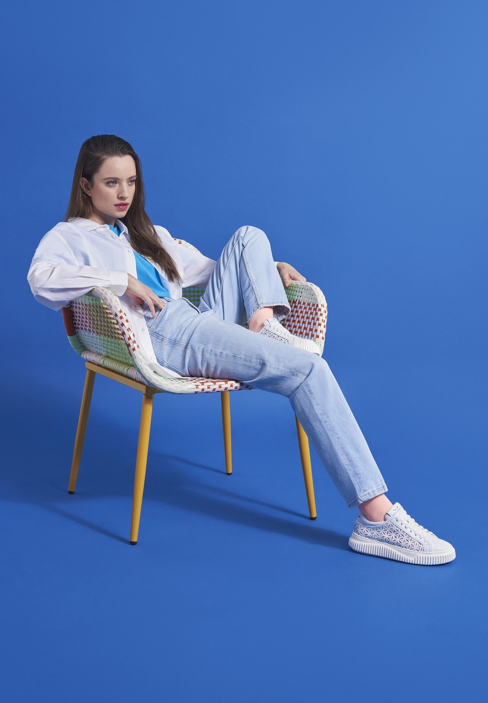 Кеды женские VOILE BLANCHE HERIKA PERFORATED