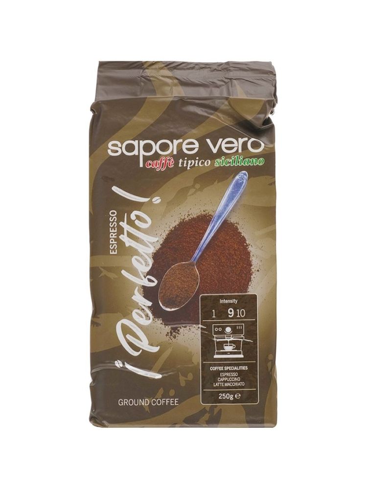 Кофе молотый Sapore Vero Espresso 250 г, 4 шт