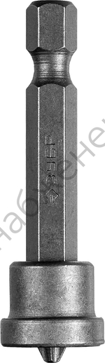 ЗУБР 1 шт, PH 2, 50 мм, Биты с ограничителем (26002-2-50-1)