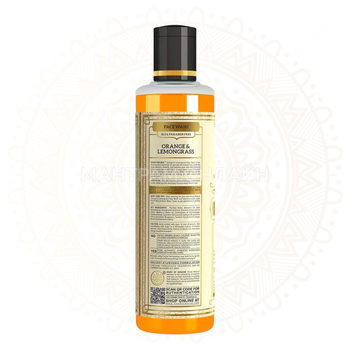 Гель для умывания Khadi Natural Orange & Lemongrass Апельсин и Лемонграсс 210 мл