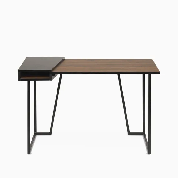 Письменный стол Asger 118х60 см, меламин тёмно-коричневый