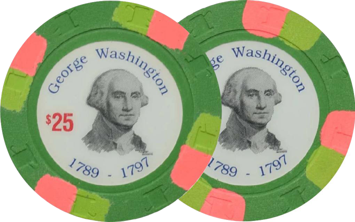 Paulson Presidents $25 Chip