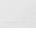 Штора из муслина с декором цвета карри из коллекции essential, 150х290 см