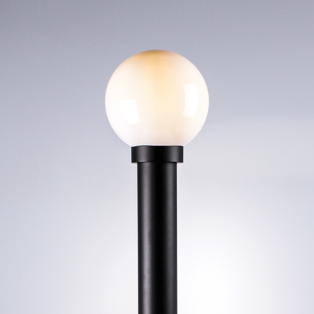 373710 Светильник BOLLA 1x10W (led) E27 ЧЕРНЫЙ IP65