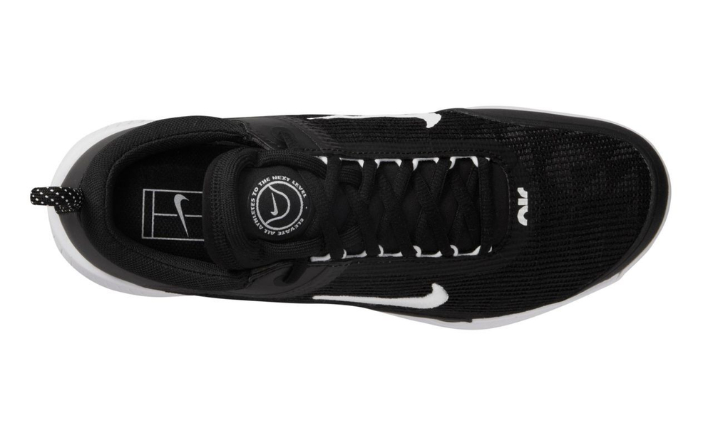 Мужские кроссовки теннисные Nike Zoom Court NXT Clay - black/white