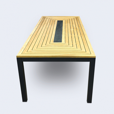 Стол обеденный Ideal Patio ЭГМОНТ из тика 220x100