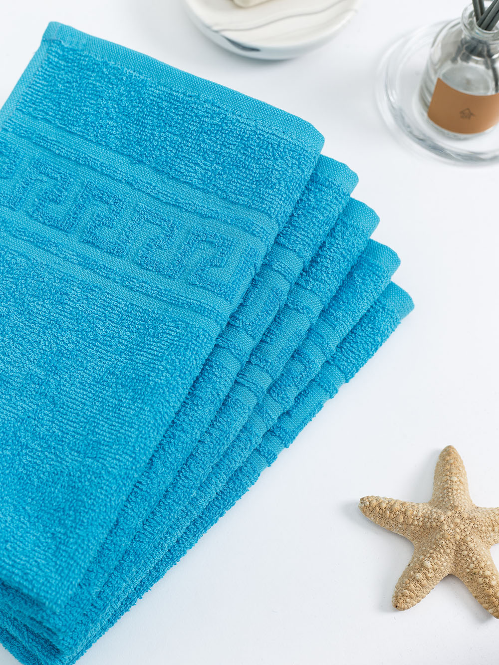 Полотенце махровое, г/к, 30х50, арт. ВТ 30-50Г, 380 гр/м2, цвет: 720-бирюза,