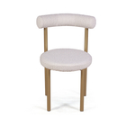 Стул Biggi, букле Turin ivory / опоры золото