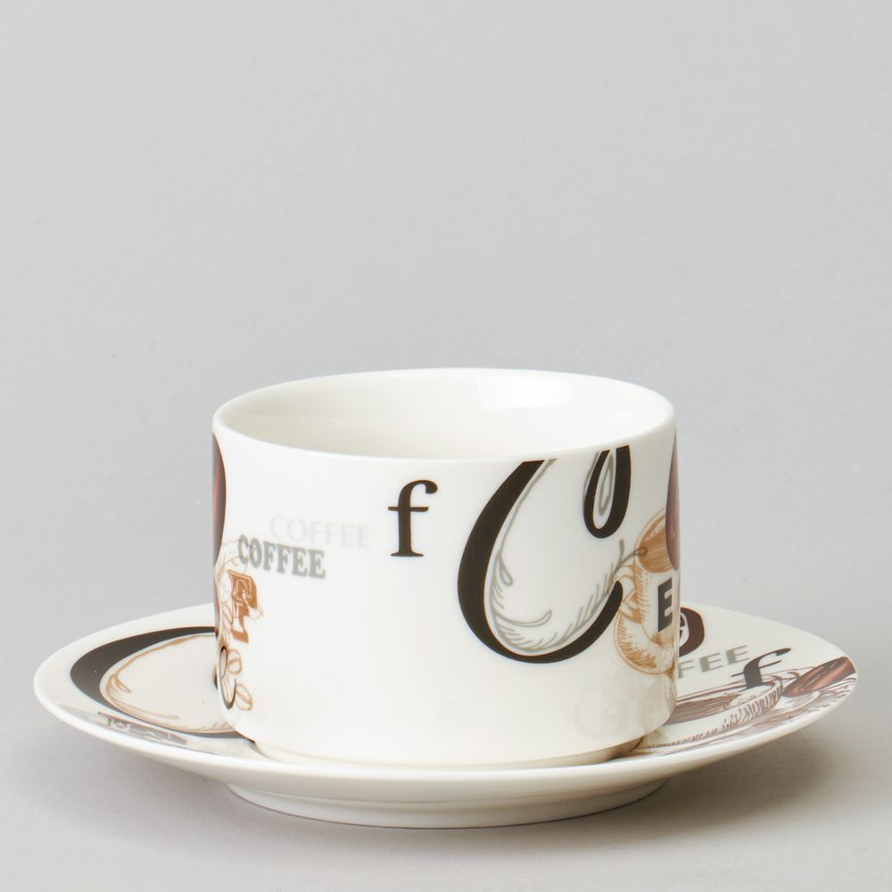 КОФЕЙНЫЙ НАБОР LEFARD "COFFEE MANIA" НА 6 ПЕР. 12 ПР. 180 МЛ