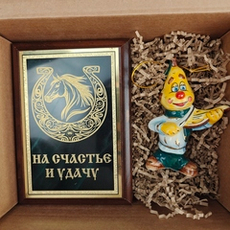Новогодний подарочный набор «Конь удачи» №41