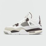 кроссовки Air Jordan 4 x A Ma Maniere White / Brown