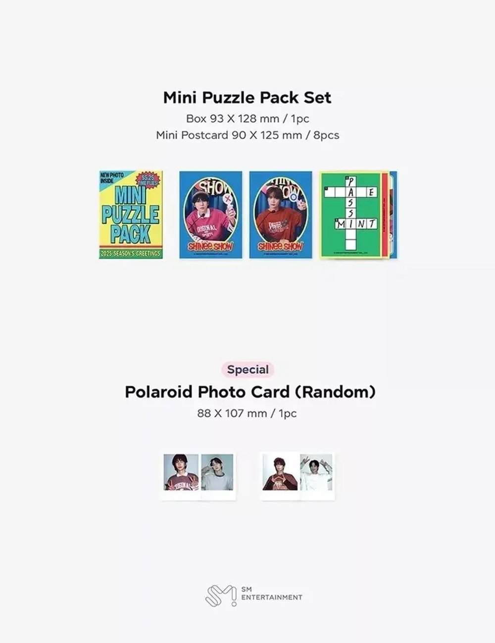 Календарь SHINEE - 2025 SEASON’S GREETINGS