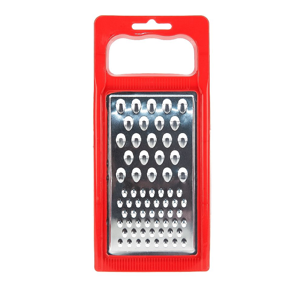 Терка (односторонняя) 9*19*1см.(2 вида) (упаковочный пакет)