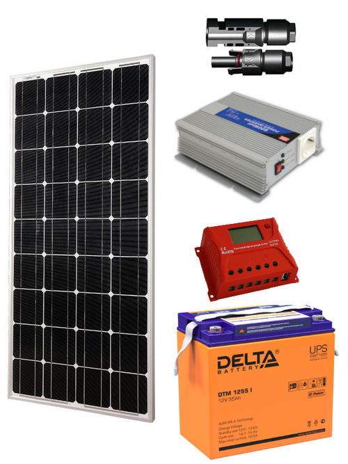 Солнечная электростанция 300 Вт