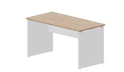 Стол Domino 1380х680х750мм (2 громмета)