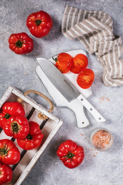 Нож кухонный Сантоку 17.5см Samura Harakiri SHR-0095W/Y