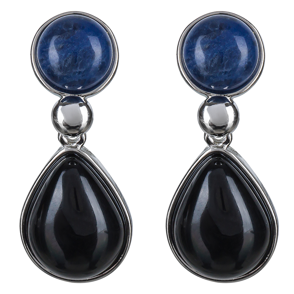 Серьги Possebon Sodalit, Agata Preto A0738.23.4 S