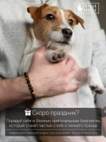 Браслет мужской из натуральных камней