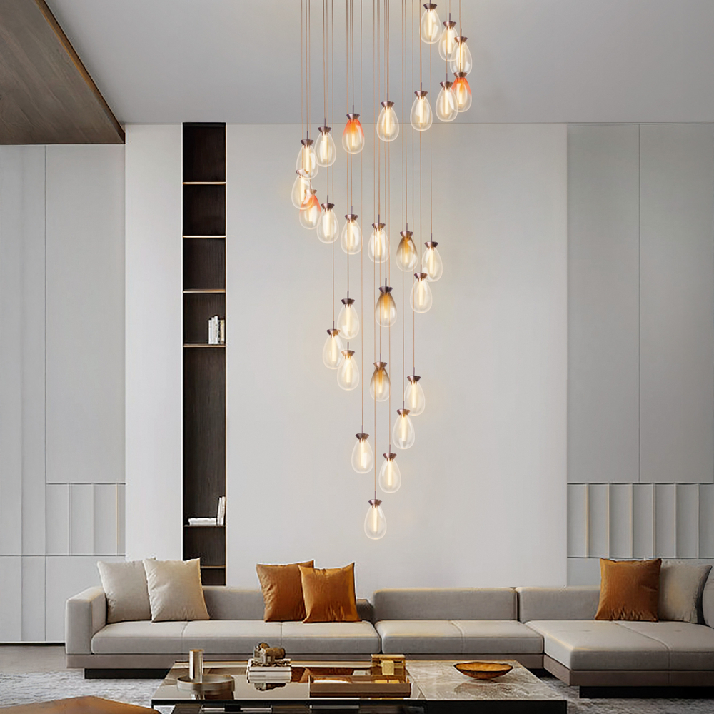 805289 Люстра COLORE LED 28х4W 5600LM КОФЕЙНЫЙ/МУЛЬТИКОЛОР 3000K