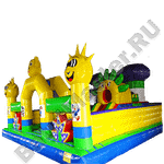 Коммерческий надувной батут "Солнышки"