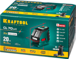 KRAFTOOL CL-70 #2, лазерный нивелир (34660-2)