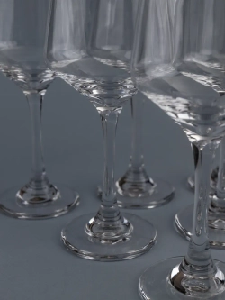 Набор бокалов для вина, 365 мл, 6 шт. прозрачные