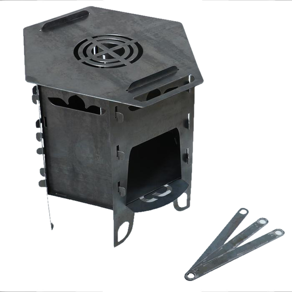 Печь - очаг под казан 10л