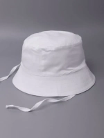 Панама детская летняя на завязках пляжная