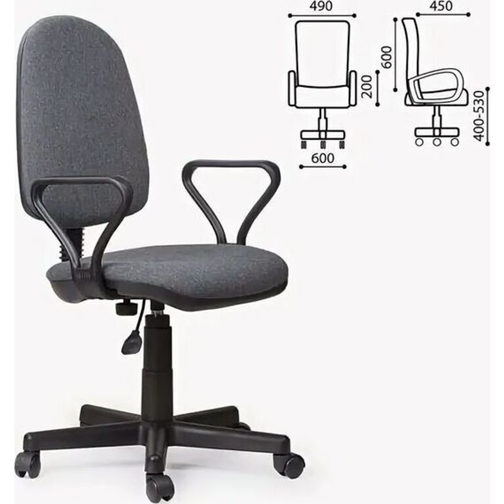 Кресло OLSS Престиж серый В3