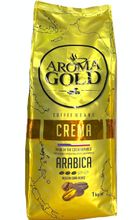 Кофе в зернах Aroma Gold Crema 1 кг, 2 шт
