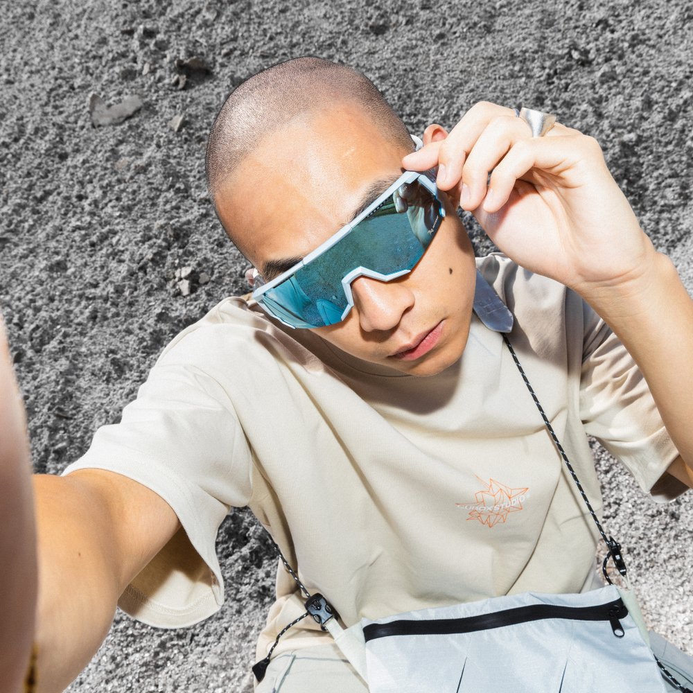 Спортивные очки 720armour Mars / Clear / Smoke Blue White Lens