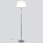 Citilux Линц CL402970 Торшер хром с белым абажуром