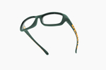 Спортивные очки с диоптриями Demetz Softness R / Matte Green / Yellow 48-15 Colorless Cat.0