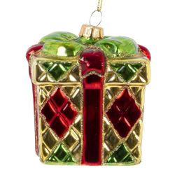 GAEM Украшение новогоднее "Подарок", L8 W8 H8 см