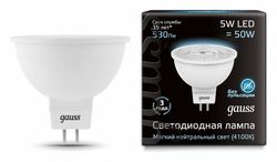 Лампа светодиодная Gauss  GU5.3 5Вт 4100K 101505205