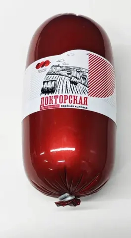 Колбаса "Докторская" ГОСТ, 0,5кг ИП Сидоренко А.А.