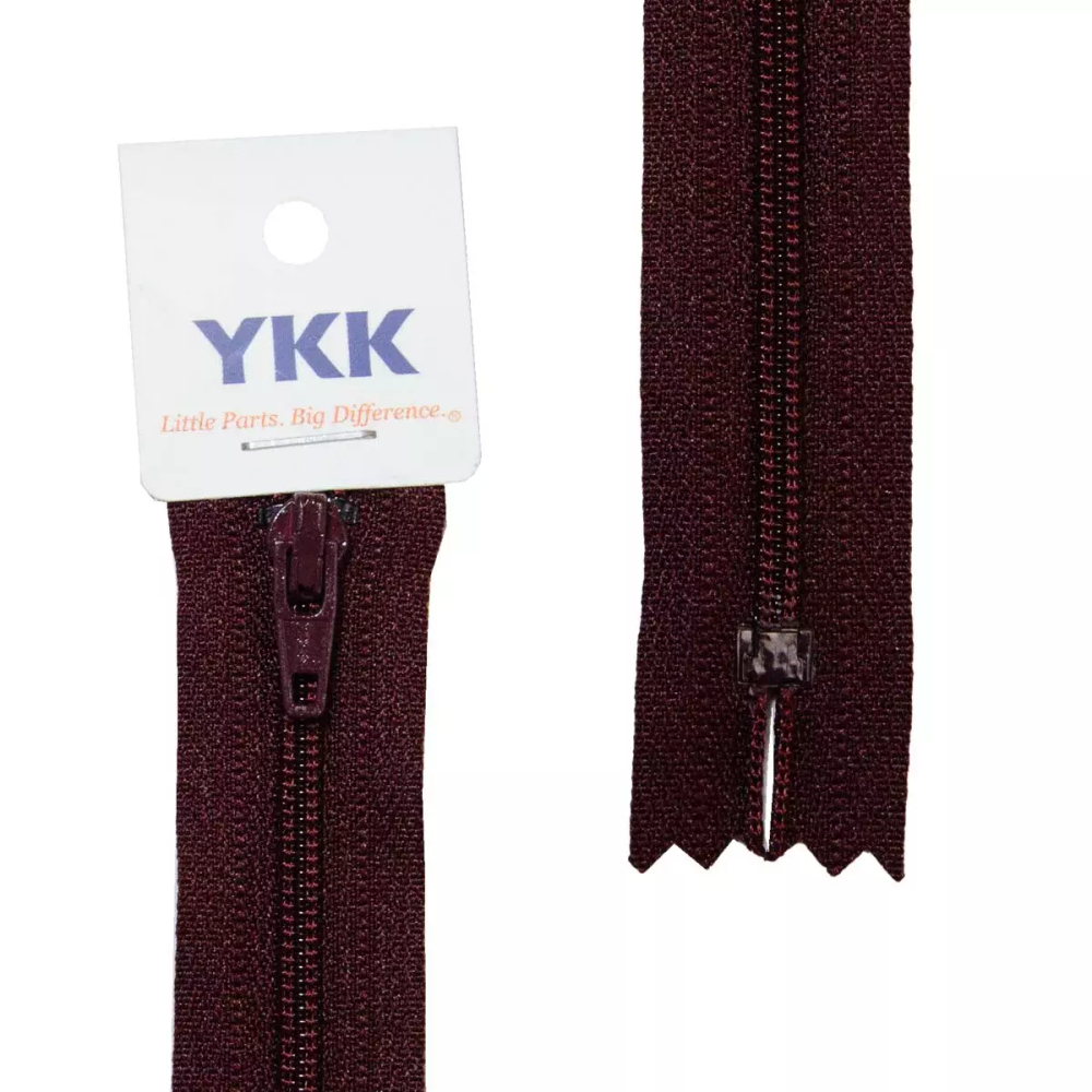 Молния витая, цв.864 неразъемная YKK Тип 3 20 см