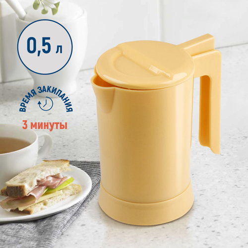 Чайник электрический "Гармония" SH-002 0.5л (бежевый)
