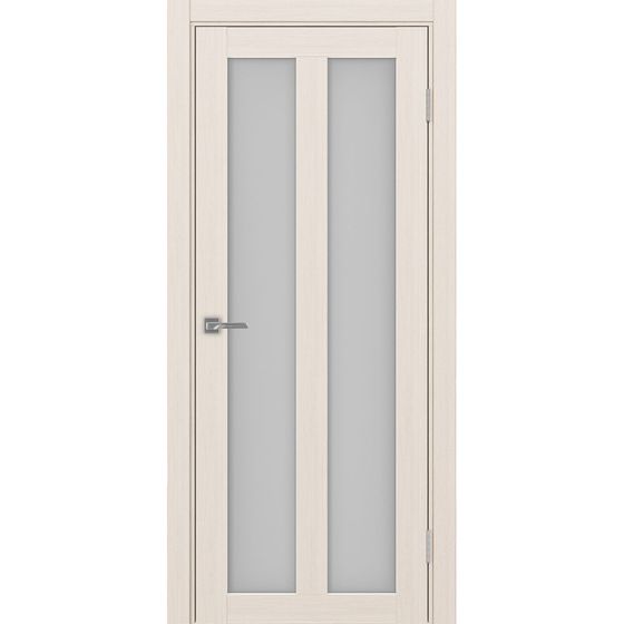 Купить Межкомнатная дверь экошпон Турин 521.22 ясень перламутровый остеклённая