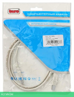 Кабель USB2.0 Buro USB2.0-AM/BM A(m)/B(m) (1.8м) Медь