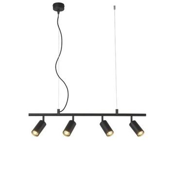 Подвесной светильник CLT 015C4 L800 BL черный Rivo Crystal Lux