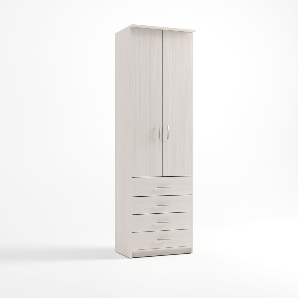 Шкаф универсальный Дуэт Люкс Ясень шимо темный/Ясень шимо светлый