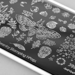 Swanky Stamping, Пластина 051 макро
