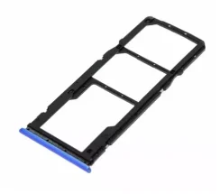 Sim лоток для Xiaomi POCO X3 синий